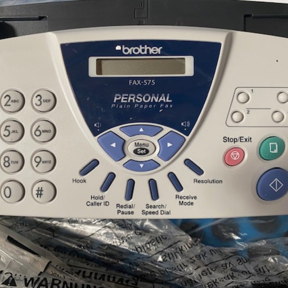 Brother FAX-575 Personal Fax, Phone, and Copier (NEW)
